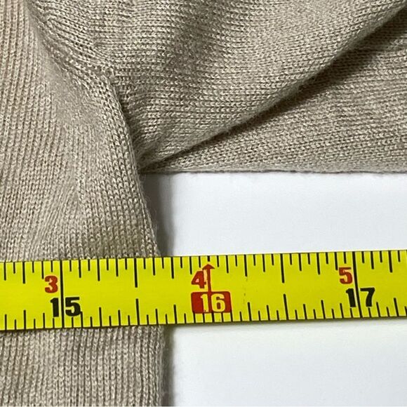 Ann Taylor Cashmere Blend Faux Wrap Front W/ Buttons Knit Sweater Women's XXS - Picture 4 of 16